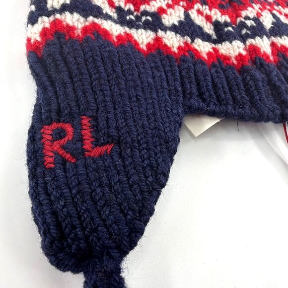 Polo Ralph Lauren Navy Combo Team USA Opening Ceremony Earflap Hat Size S/M main image 4